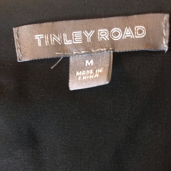 Tinley Road (Gap) Striped Polyester Mini-Dress, M - Picture 5 of 6